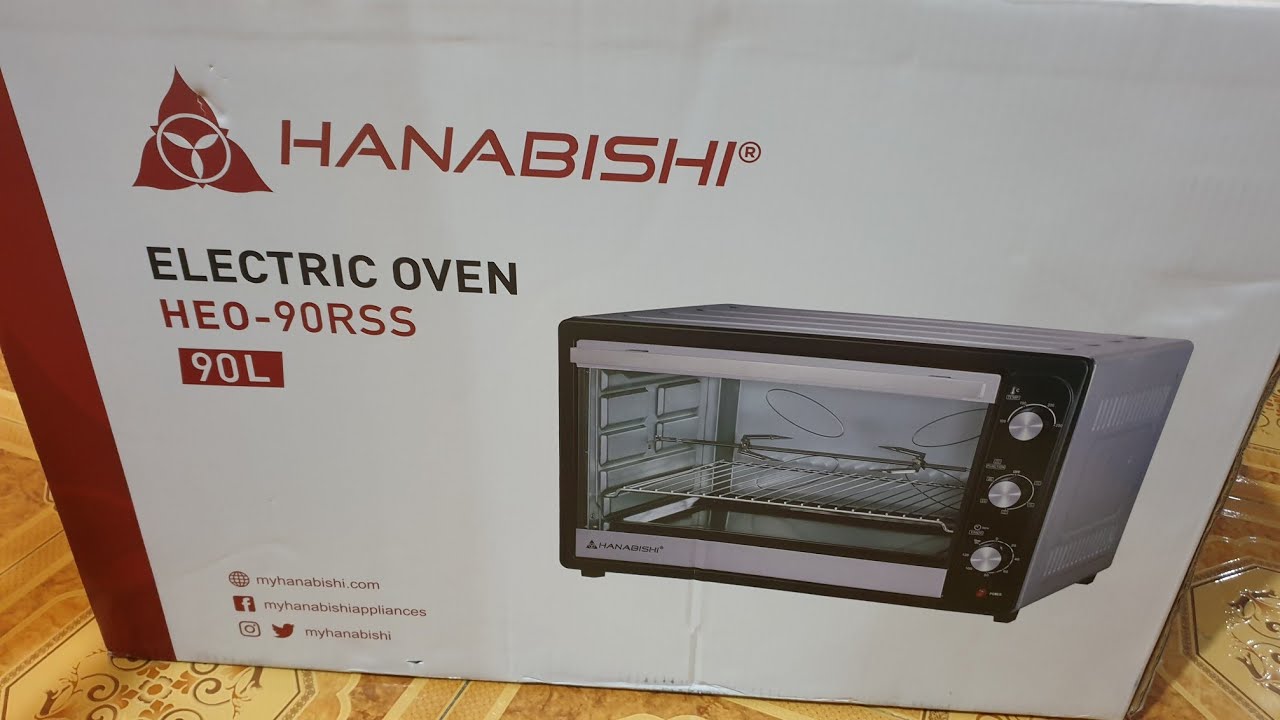 HANABISHI HEO-90RSS 90L ELECTRIC OVEN: THE NEWEST MEMBER OF OUR FAMILY
