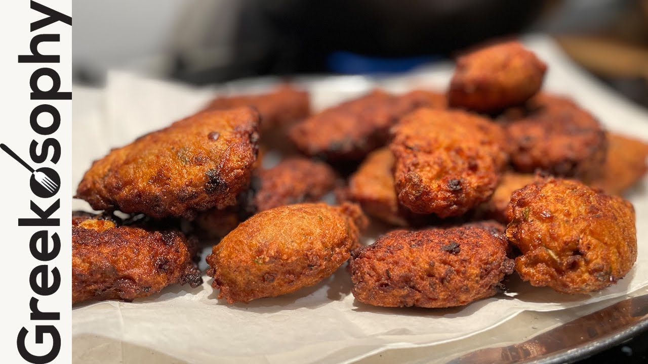 Рецепт хрустящих греческих оладий из зеленых помидоров (Ntomatokeftedes) | Вкус Греции в каждом к...