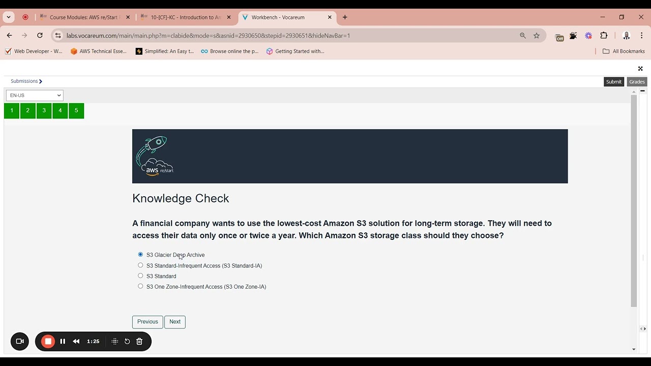 10-[CF]-KC - Introduction to Amazon S3 100%