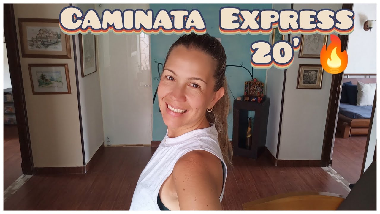 Caminata express 😃 Actívate en casa no hay excusas 