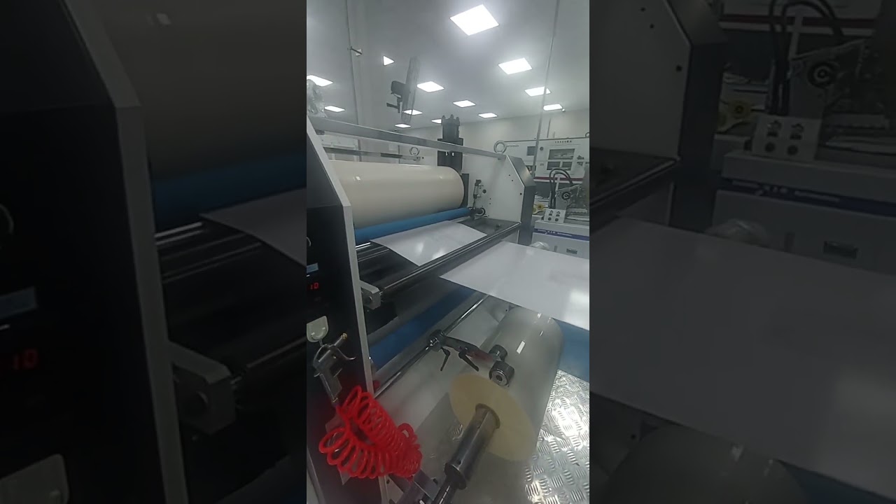 two sides automatic laminating machine