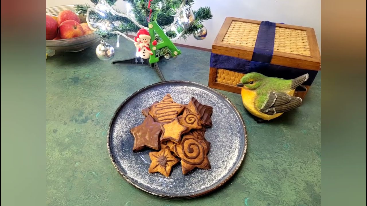 Decoración de galletas con chocolate