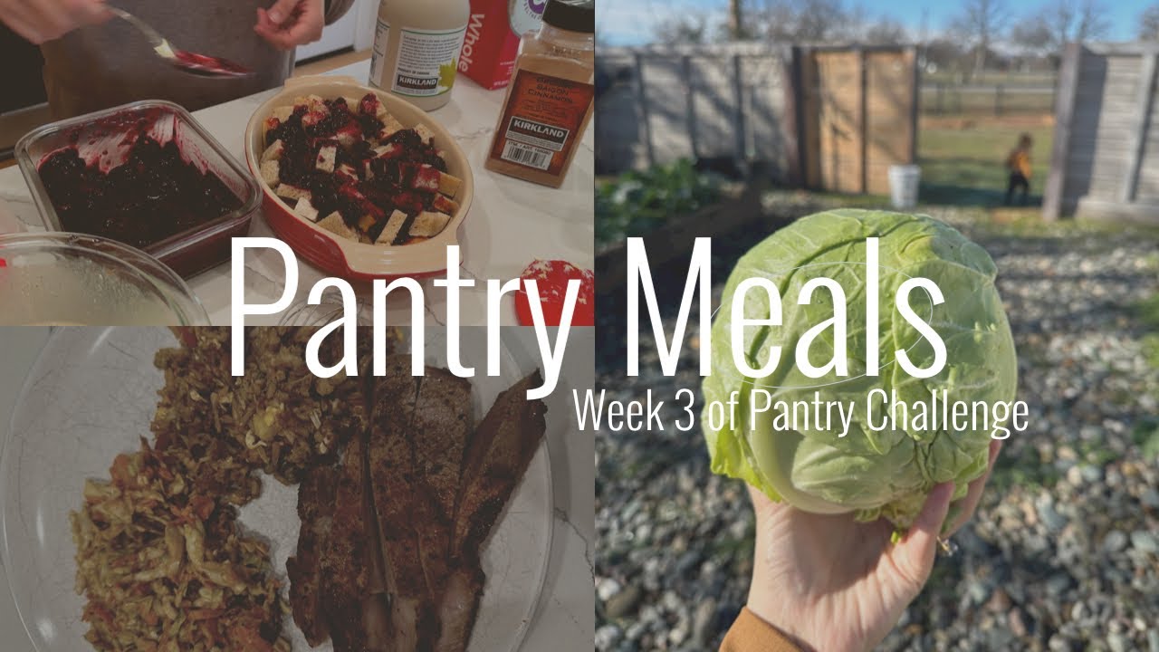 Another Week of Eating from the Pantry | #threeriverschallenge | Week 3 of January Pantry Challenge