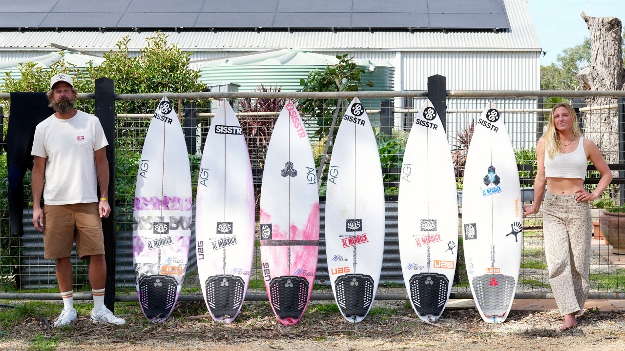 Lakey Peterson 2026 Bells Quiver Breakdown With Britt