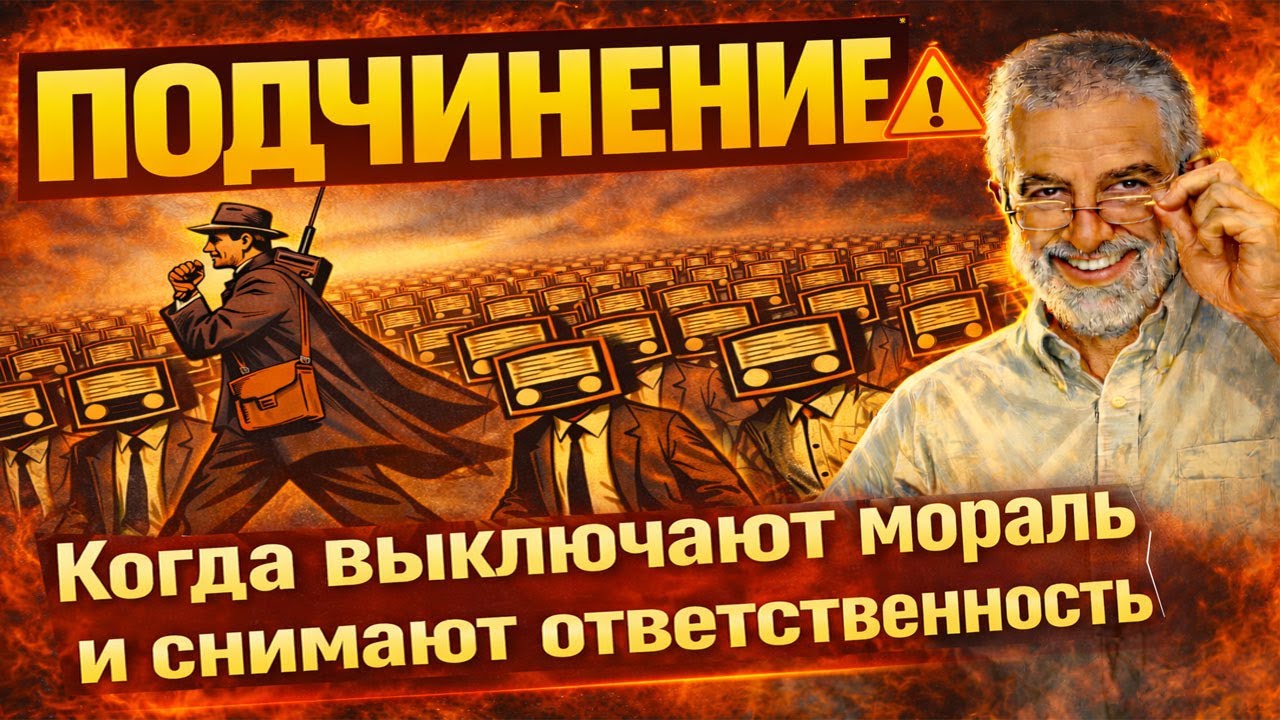 ПОДЧИНЕНИЕ: как хорошие люди совершают жестокие поступки | Манипуляция и зомбирование |Compliance