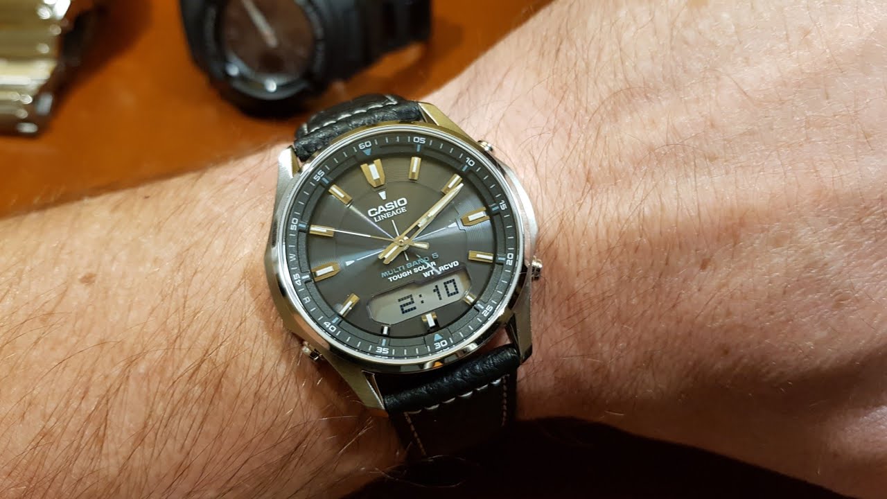 Casio Lineage LCW-M100DSE-1AER - unboxing, try on and comparison
