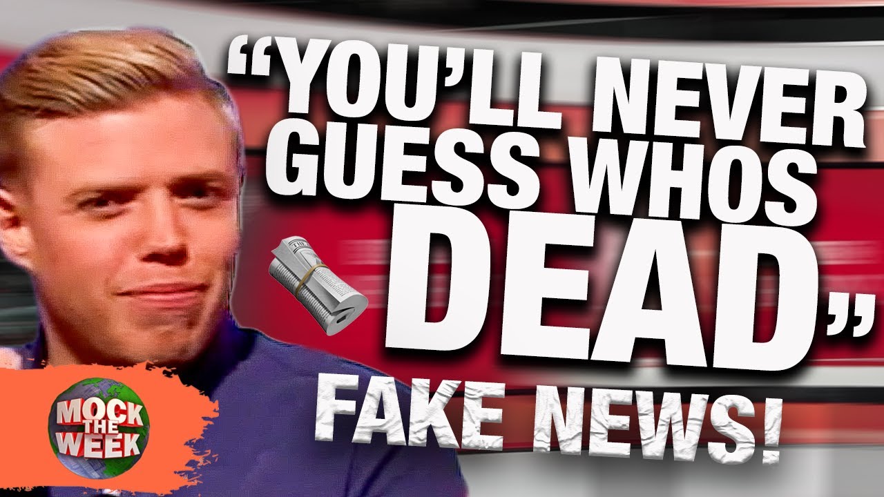 Funniest FAKE NEWS Scenes! 'Scenes We'd Like To See' Mock The Week