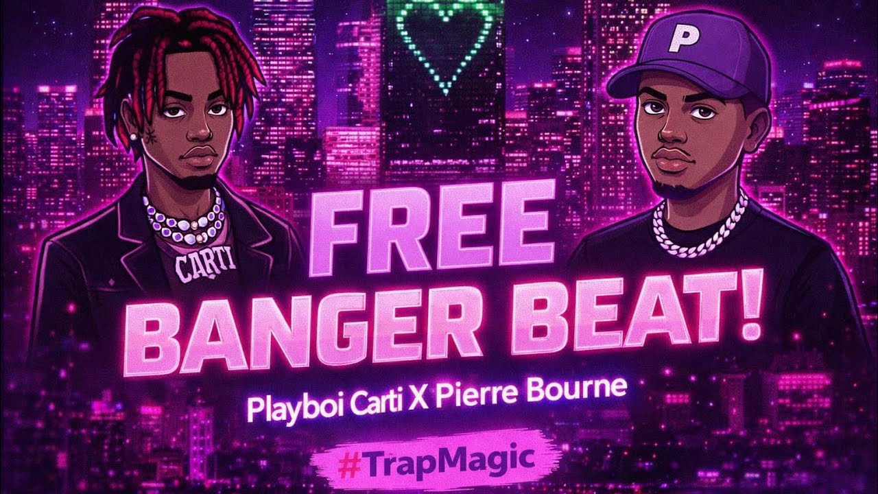 🔥 Playboi Carti X Pierre Bourne Vibe | FREE Beat! #MagicColor