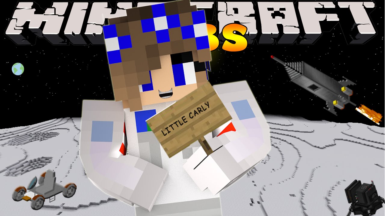 Minecraft Jobs-Little Carly Adventures-BECOMING AN ASTRONAUT!!