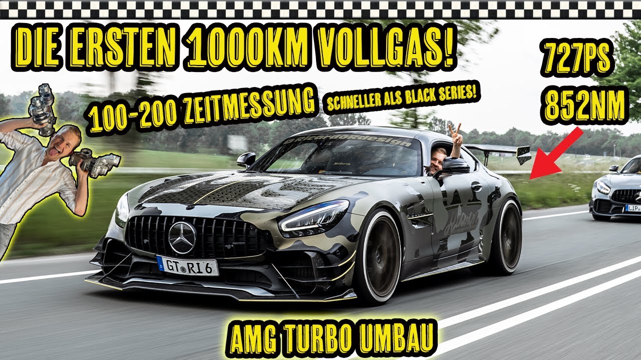 AMG Turbo Upgrade: Die peinlichste aber beste Zeitmessung 😄🚀 | Mercedes AMG GT R