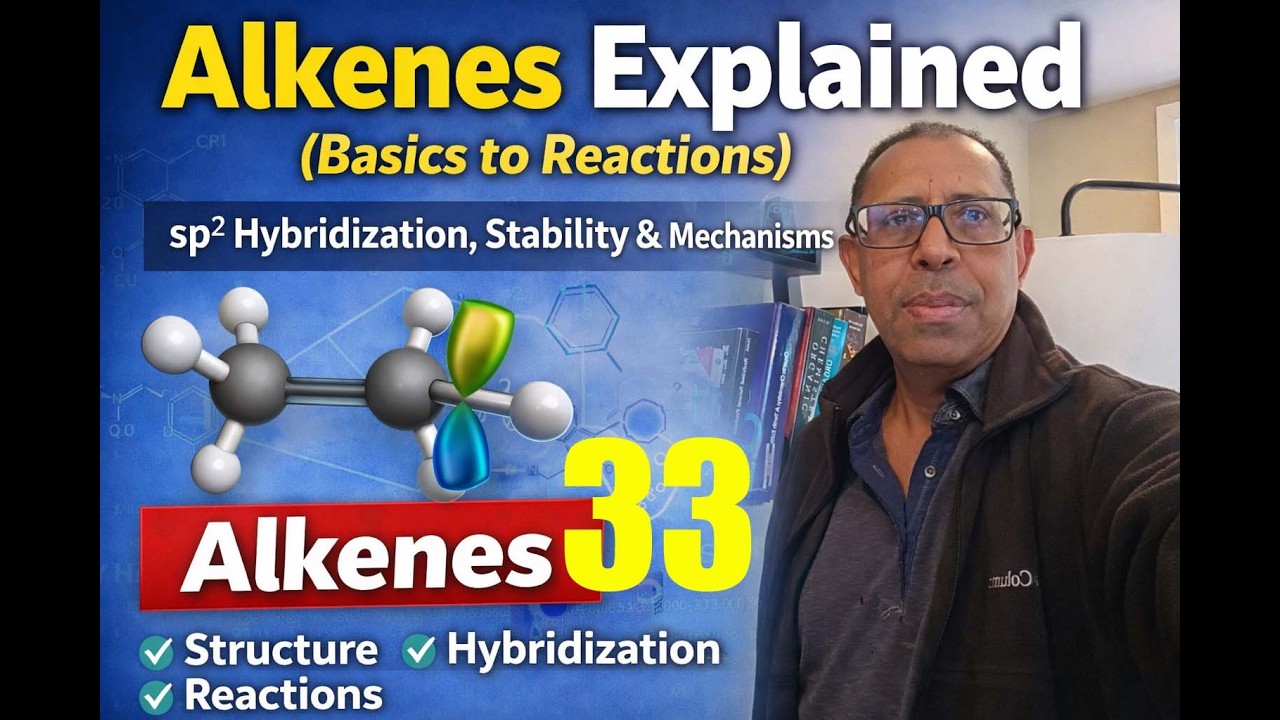 #Alkenes Explained: Structure, Hybridization, Stability, Reactions & Biological Importance |