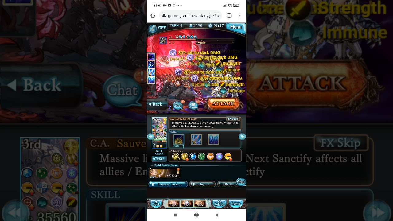 Xeno Diablo solo with Chev Sword grid