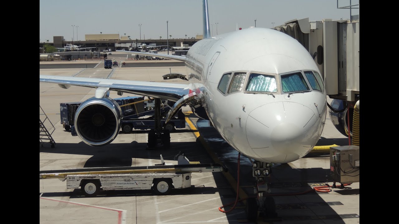 *FULL FLIGHT* US Airways Boeing 757-200 [N909AW] full flight LAX-PHX