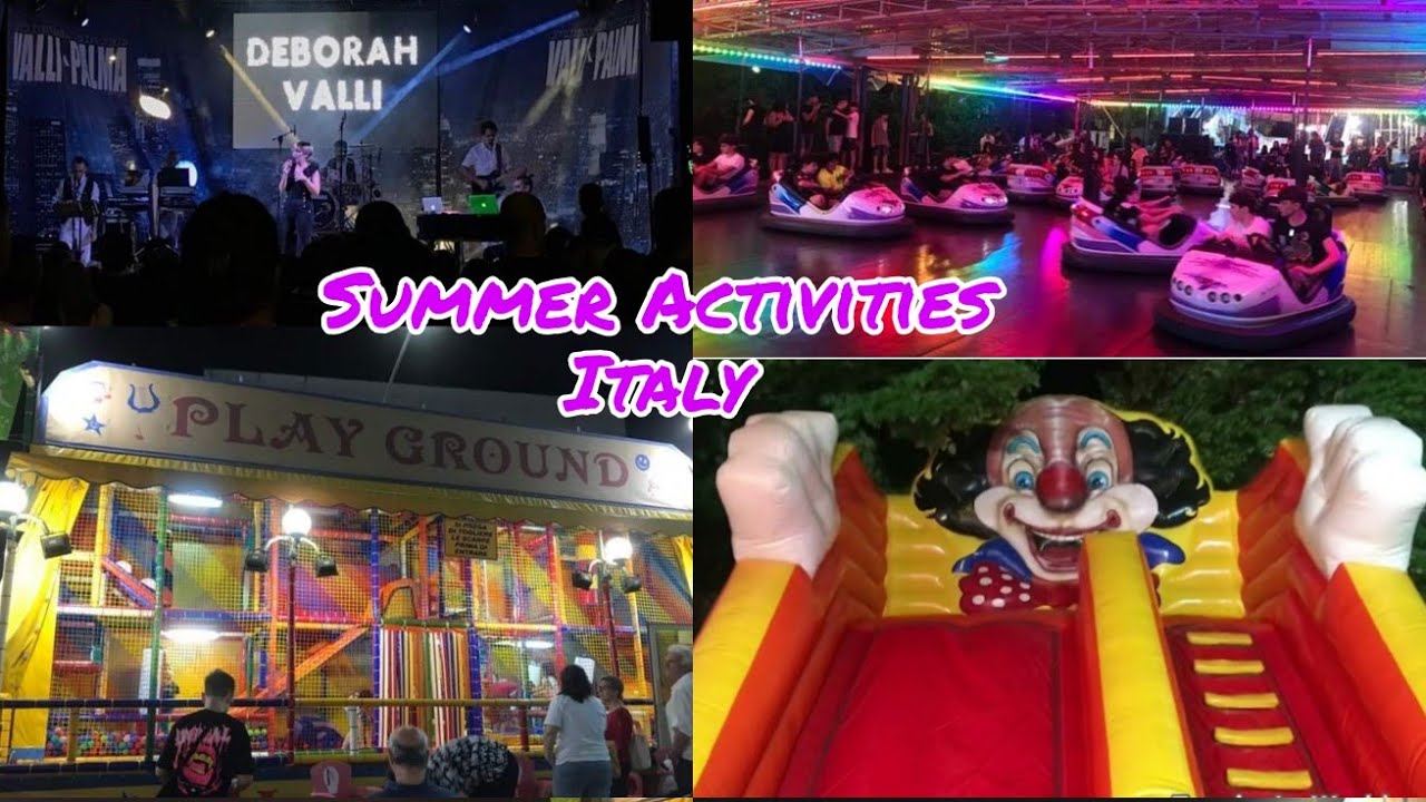 Summer Festival Italy | Summer Activity Orte ,Viterbo | Singing Concert Italy | digital play ground