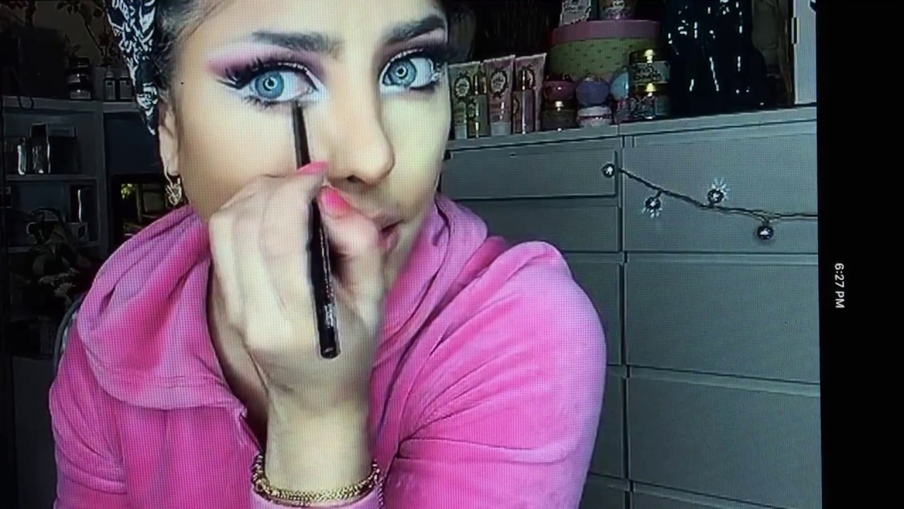 طريقه عمل مكياج باربي