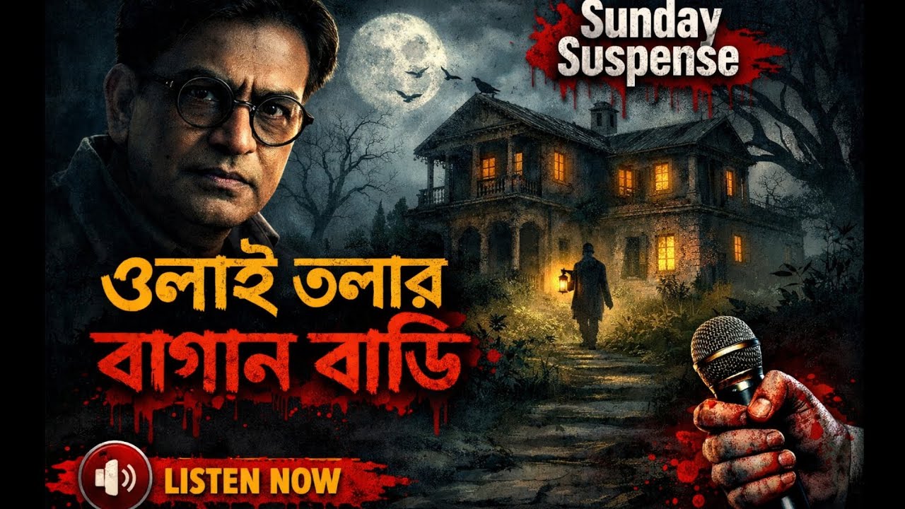 ওলাই তলার বাগানবাড়ি 🔥 Sunday Suspense | হেমেন্দ্রকুমার রায়ের ভৌতিক গল্প @RRP_SUSPENSE_HUB 