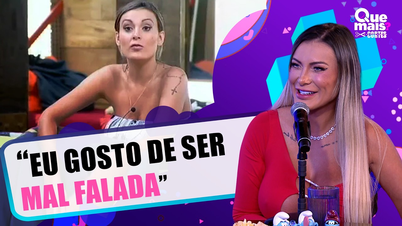 ANDRESSA URACH ASSUMIU: A FAMA NÃO FOI ACIDENTE!