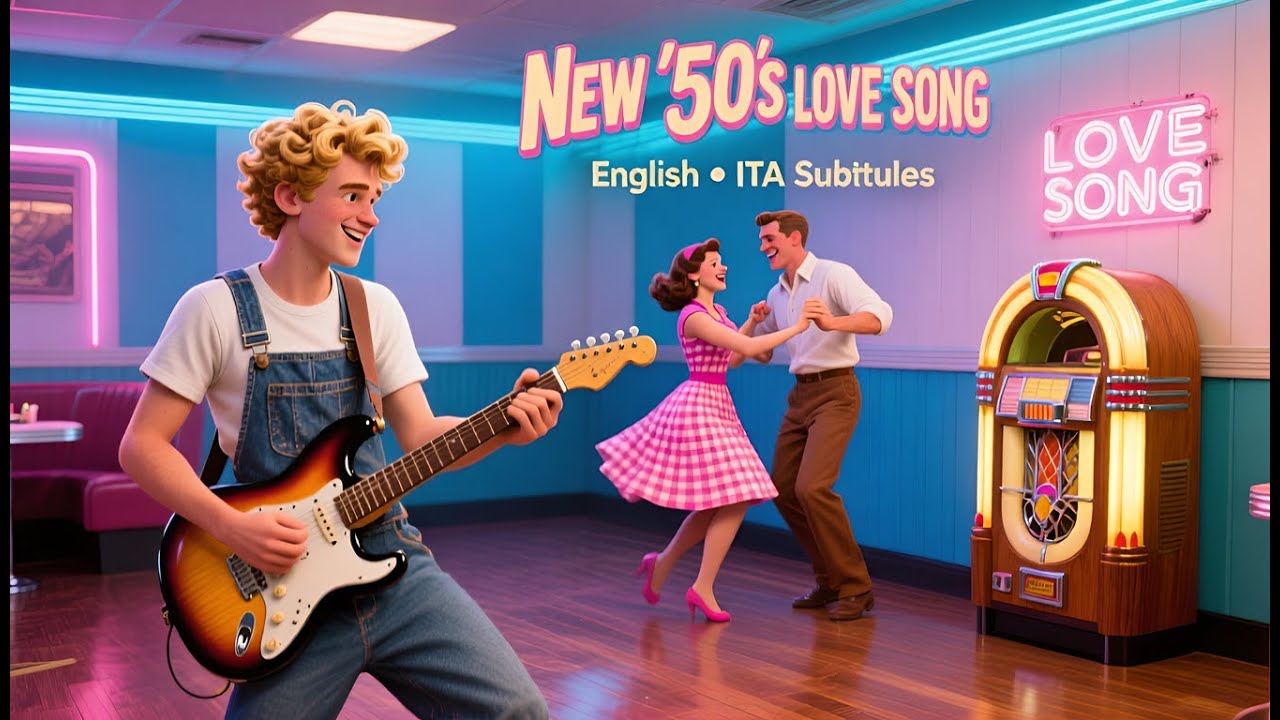 Spin Me ’Round Tonight 🎵 50s Love Song (English) | Canzone Anni ’50 (Sub ITA) | By Flik Ary  |2026