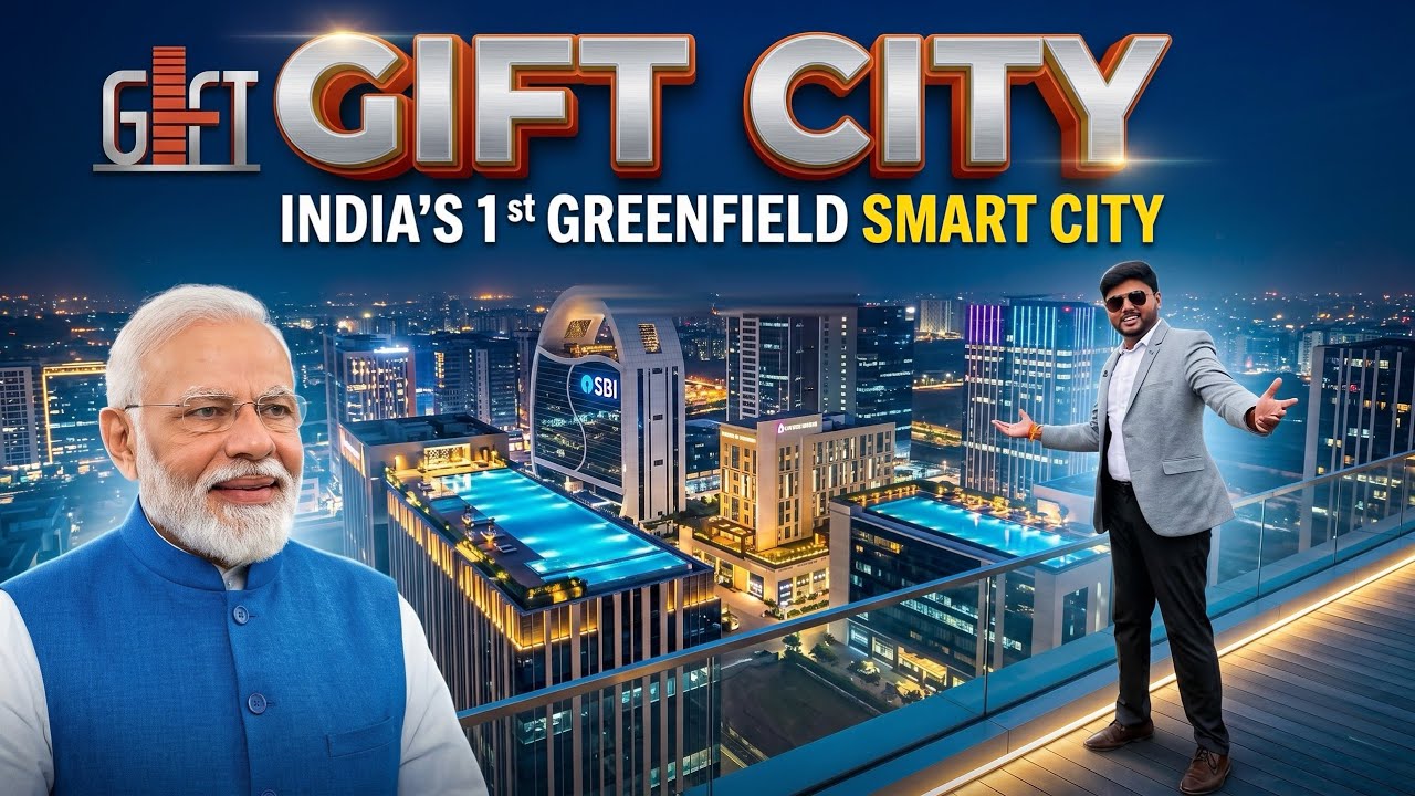  GIFT CITY Gujarat 2026 | India&rsquo;s 1st Greenfield Smart City | Full Tour| Ahmedabad #giftcity #pmmodi