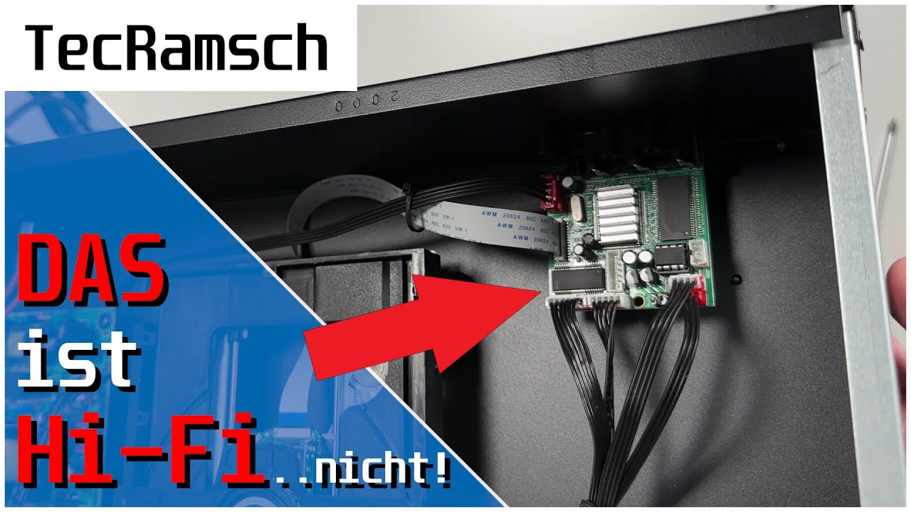 HiFi-SCHROTT von AUNA! | Auna CD-1000DG im Kurz-Test!