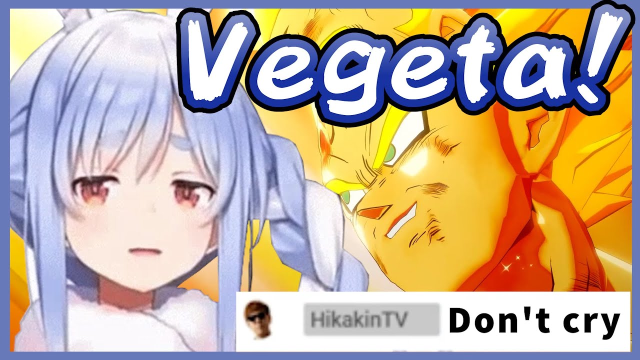 Pekora Gets Emotional After Seeing Vegeta's  Final Atonement 【 Hololive / Eng Sub 】