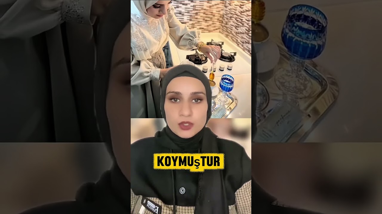 DAMADIN kahvesine tuz bal yağ koyarak zehirledi #keşfet  #shorts