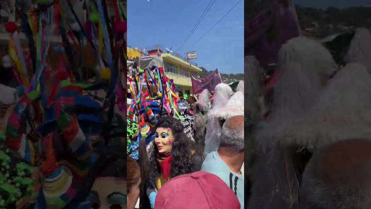 LUNES DE CARNAVAL SAB BARTOLO TUTOTEPEC HGO. 2026 LLEGADA DEL MAVODO