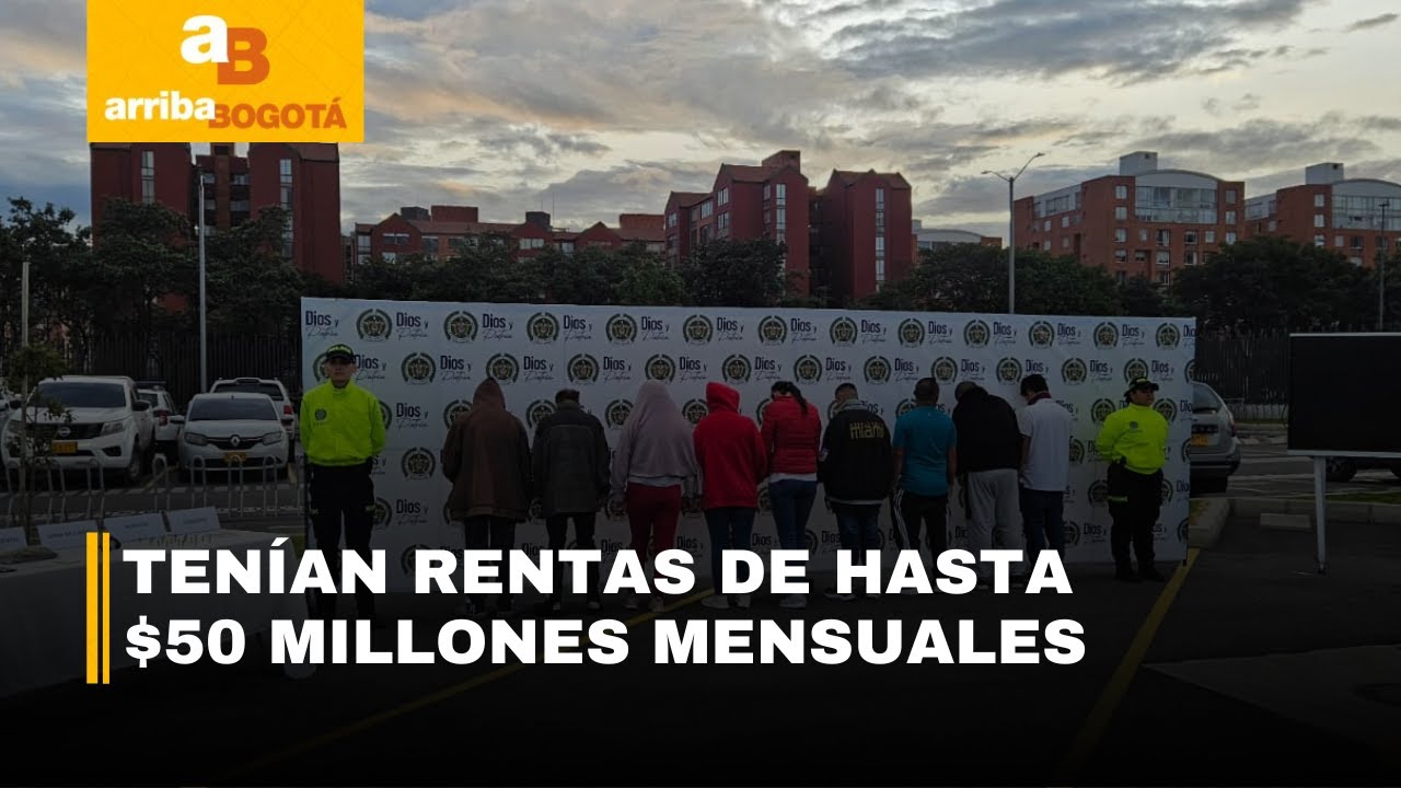 Desmantelada la banda ‘La 108’, dedicada a la venta de estupefacientes en Suba | CityTv