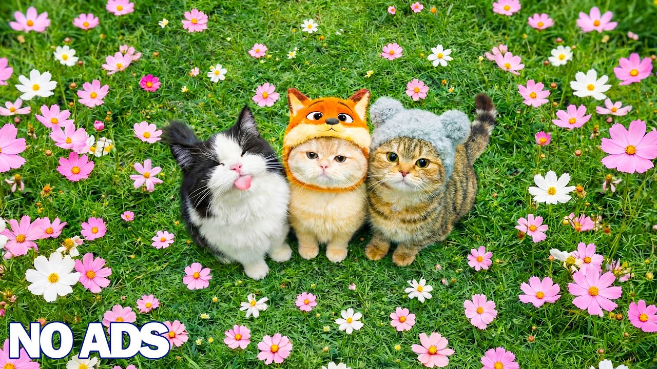 12 часов успокаивающей музыки для кошек 😻 Мелодии для глубокого сна и снятия стресса