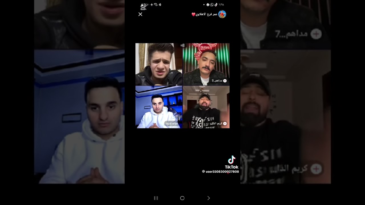 حوده شيبه وكريم الدامي ومداهم استلموا عمر فرج