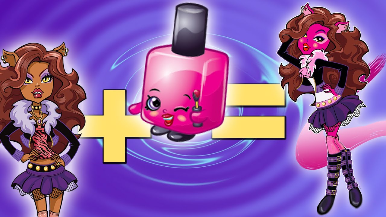 MONSTER HIGH + SHOPKINS | Character Mashup!