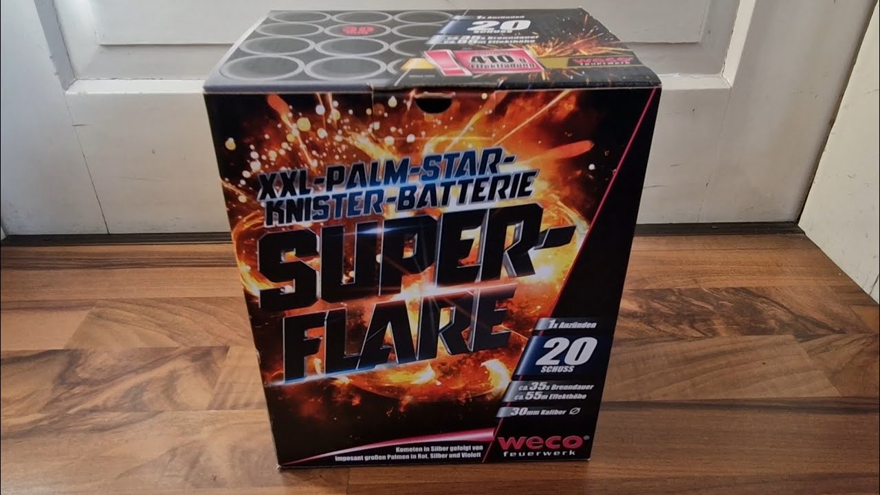 Weco - Superflare ✨️ | weniger NEM & wieder neuer Effekt | PyroPaule 