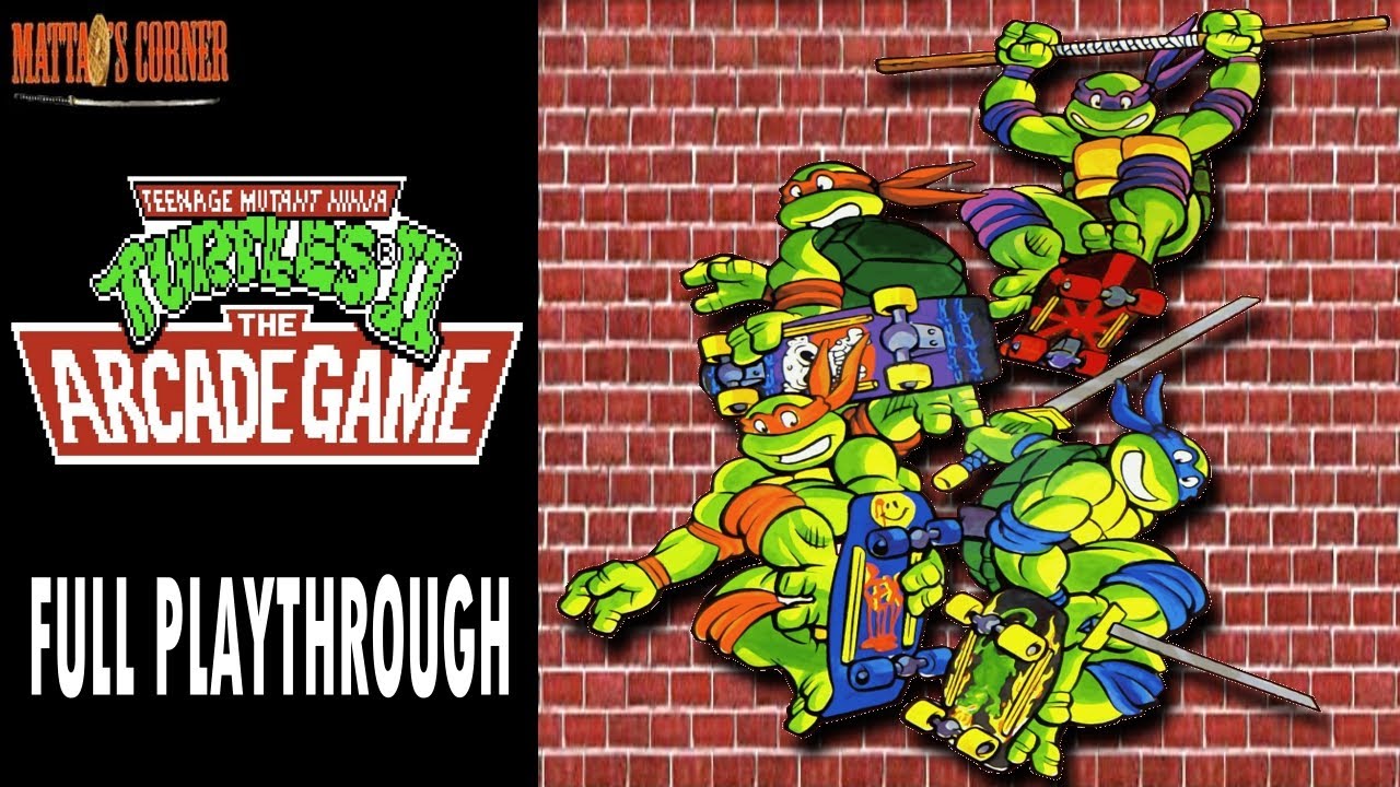 8-Bit Deja Vu | Teenage Mutant Ninja Turtles 2: The Arcade Game (NES) FULL PLAYTHROUGH