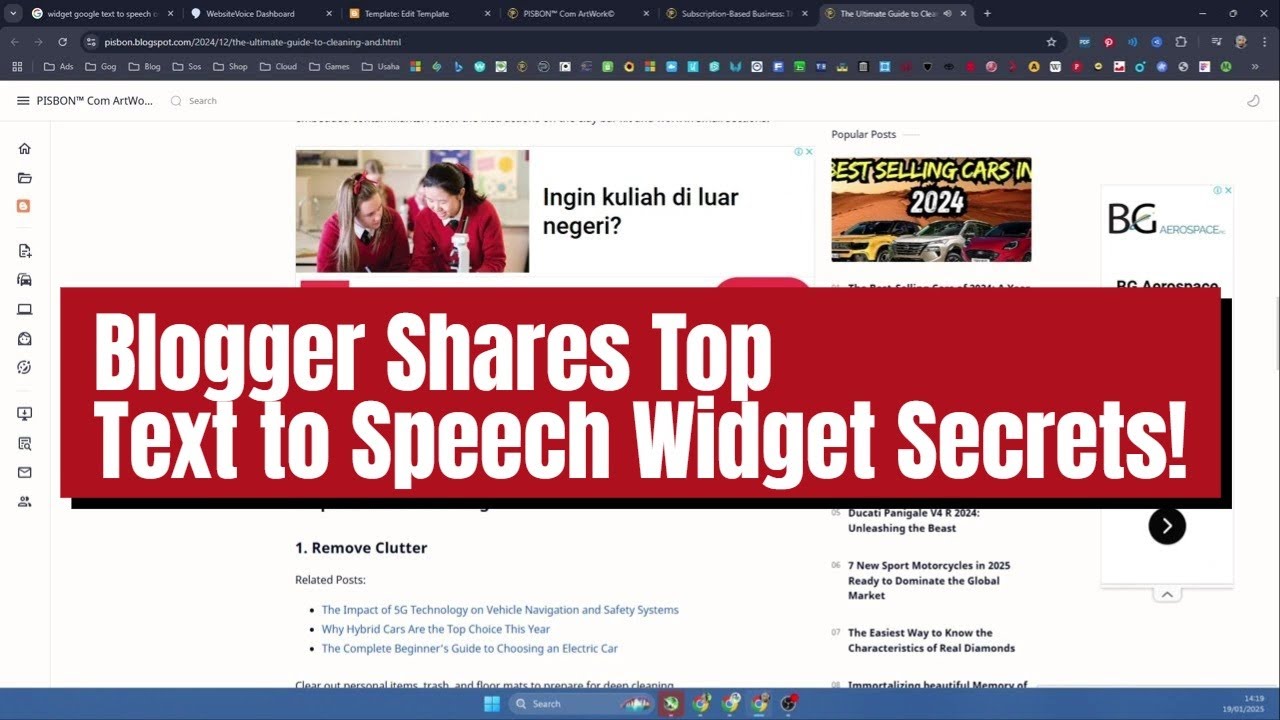 Expert-160 (Noob) Blogger Shares Top Text to Speech Widget Secrets! | FHD 30FPS