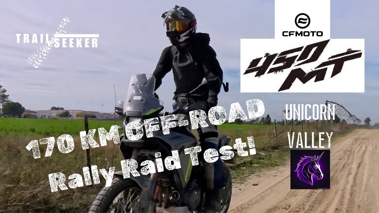 CFMOTO 450MT 170 KM RALLY RAID into the Unicorn Valley (Portugal)! A proper test ride adventure!