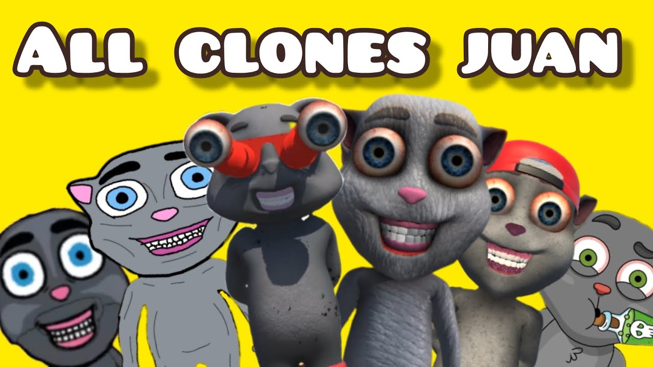 ALL CLONES JUAN | Talking juan, Talking Joe, Juan Troll, Talking Cat Juan, Scary talking Juan