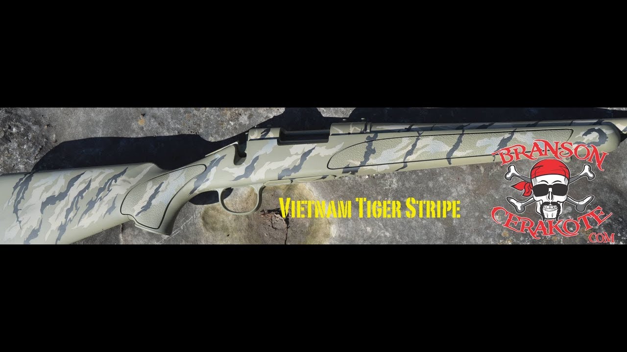 Vietnam Tiger Stripe Camo | Cerakote | Branson Cerakote