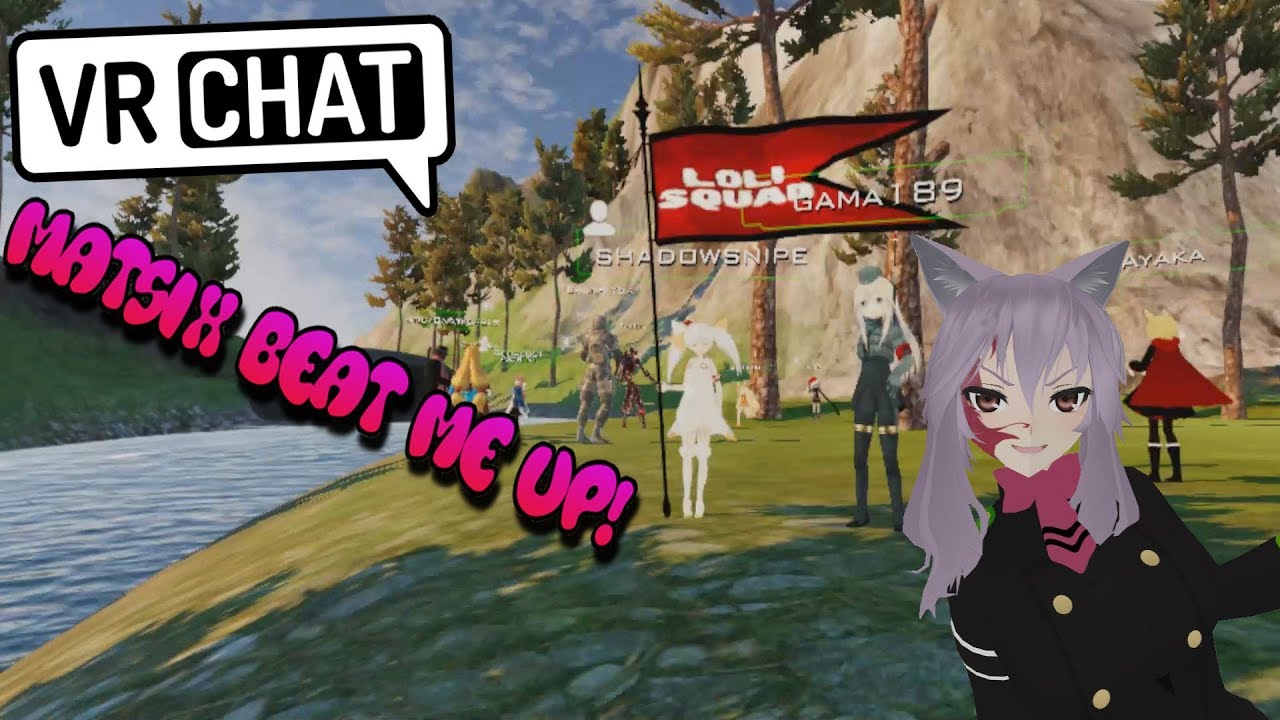 [ VR Chat ] Matsix beats me up!