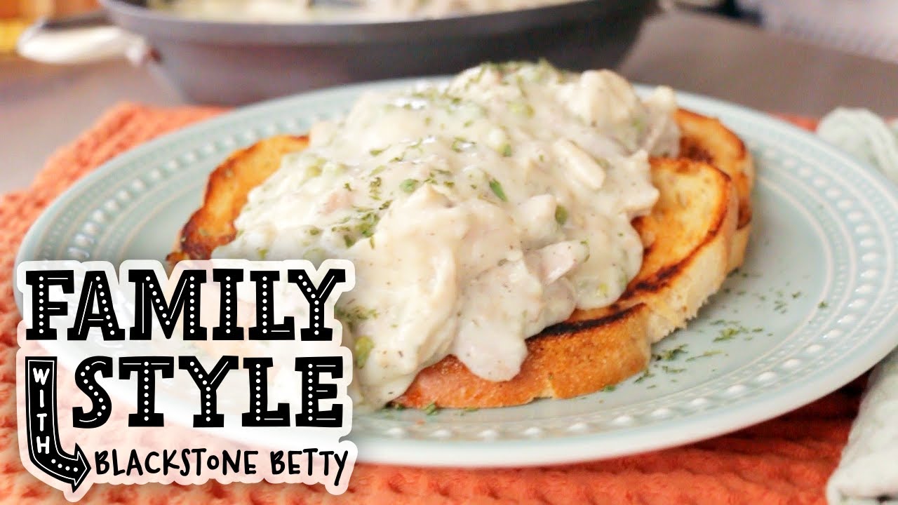 Best Leftovers Ever! Turkey A La King! | Family Style | Blackstone Griddle