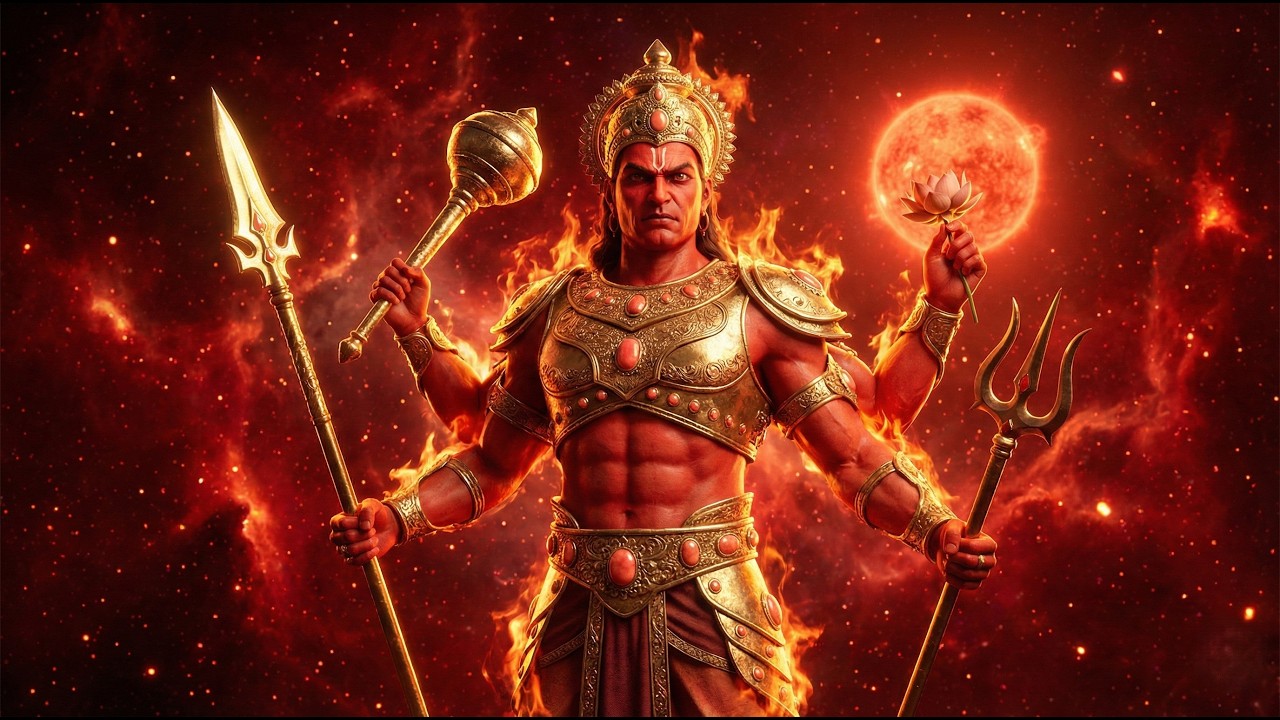 Confidence & Courage Mantra | Lord Mangal Mantra | ॐ क्रां क्रीं क्रौं सः भौमाय नमः #kirtan #mantra