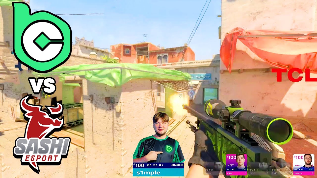 S1MPLE VS SMOOYA!! - BC.Game vs Sashi - HIGHLIGHTS - Red Bull GIBAWAY JOURNEY 2025 | CS2