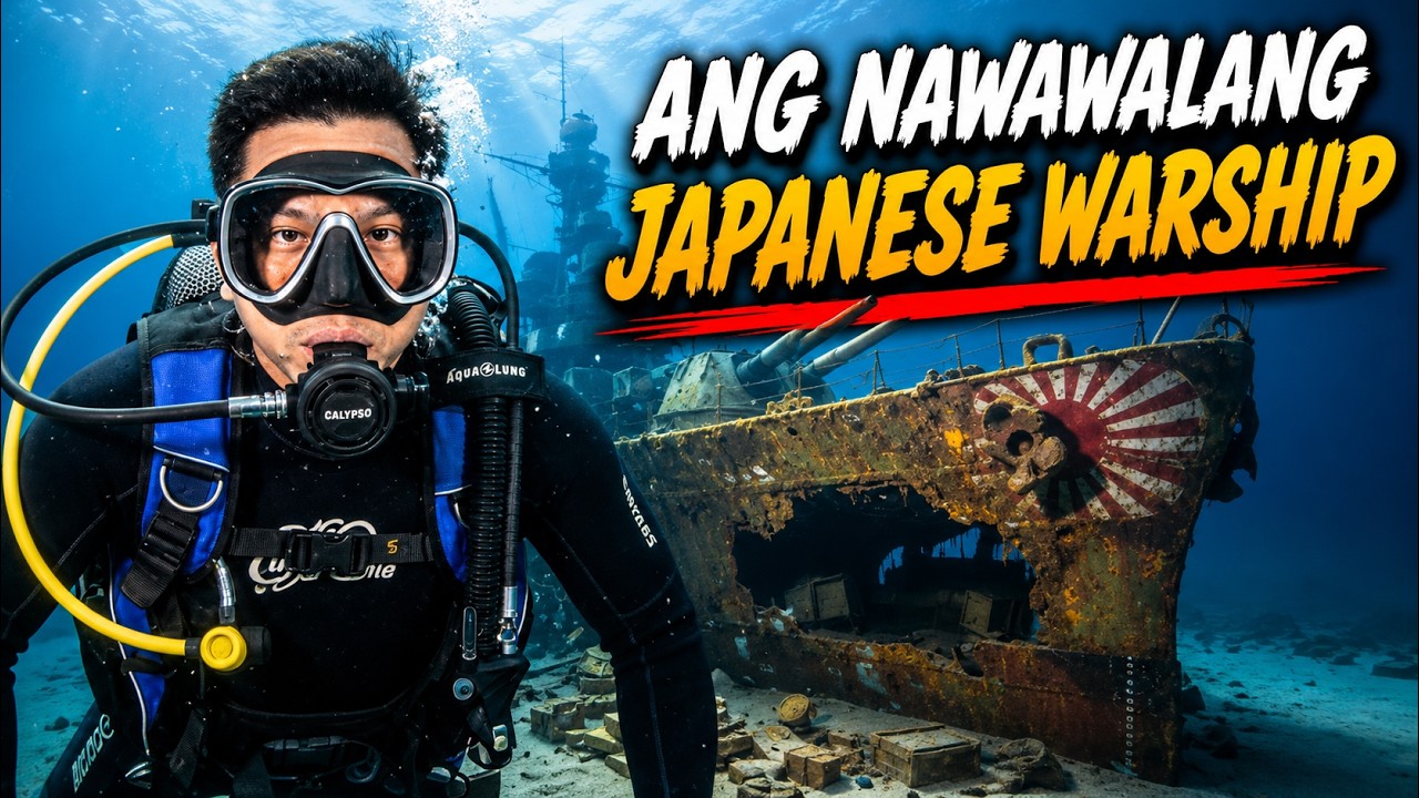 Natagpuan ko ang isang Japanese WarShip sa ilalim ng Karagatan