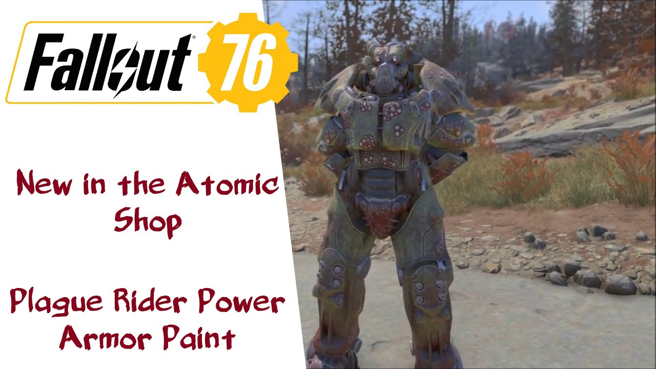 Fallout 76 | Plague Rider Power Armor Paint