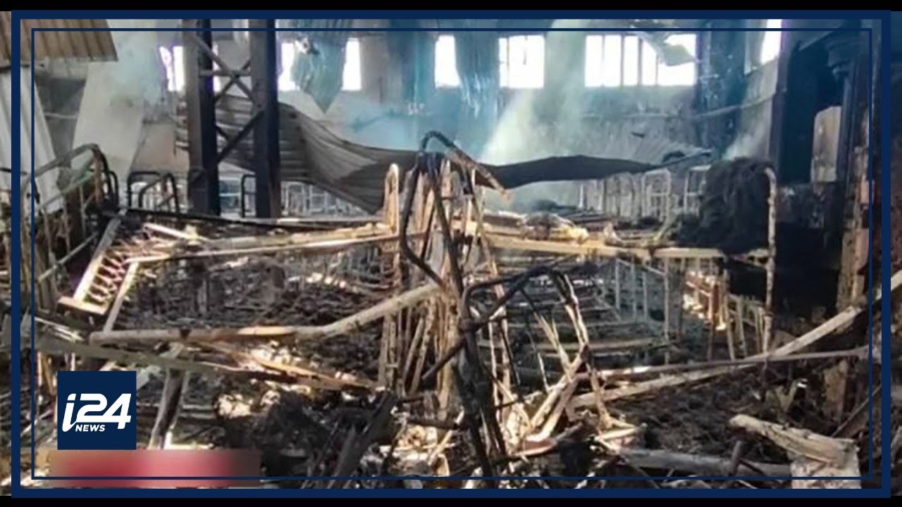 Russia & Ukraine trade blame over strike on POW detention center