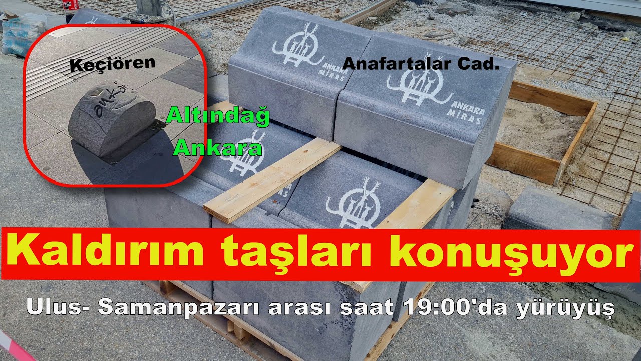 Ulus'ta sokak yürüyüşü ve Anafartalar caddesindeki düzenleme çalışmaları (30.07.2024)