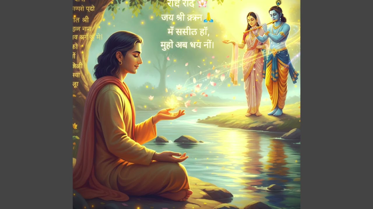 जब मन बहुत थक जाए, तब राधा रानी का यह संदेश सुनना 🌸# Radha blessings 