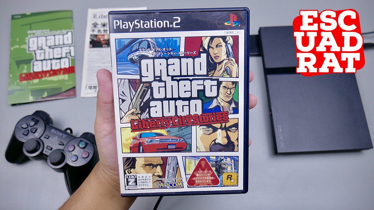 GTA Liberty City PS2 Russia, Распаковка и Grand Theft Auto Liberty City Stories, игровой процесс для