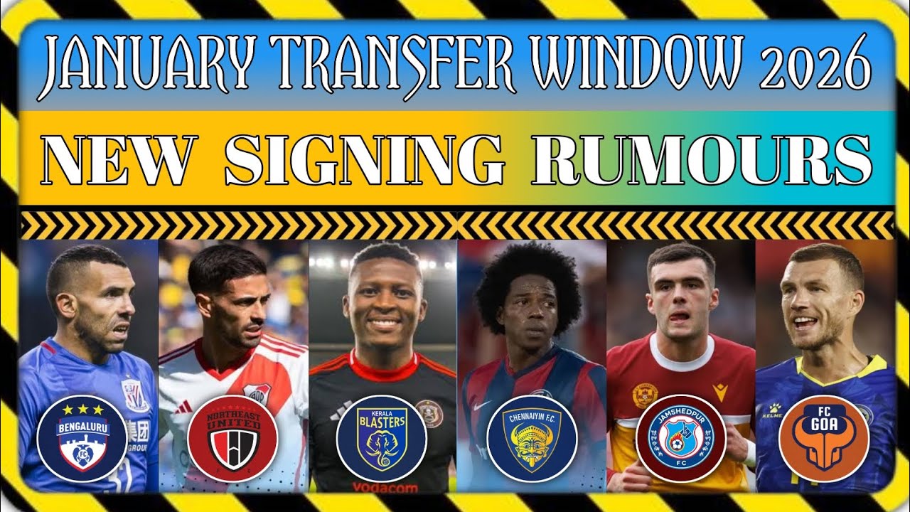 🔝 TOP 20 LATEST NEW TRANSFER AND SIGNINGS FOR INDIAN SUPER LEAGUE 2026/27 ✅ #indiansuperleague #isl