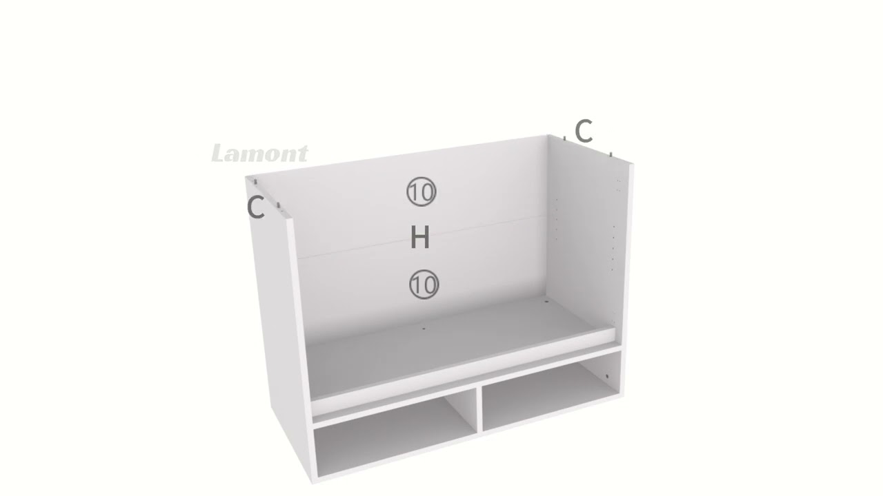 2-Door Entryway Storage Cabinet with Open Shelf -BG113