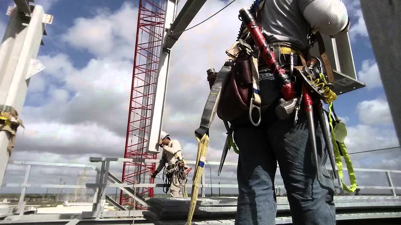 Connecting iron.